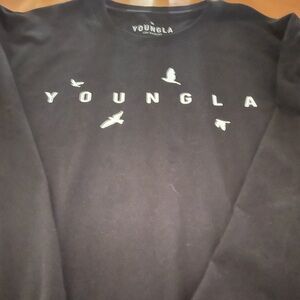 Men’s Long Sleeve Black YoungLA tee